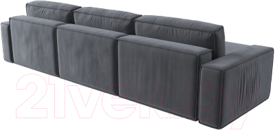 Диван угловой Лига Диванов Прага Классик лонг левый / 121065L