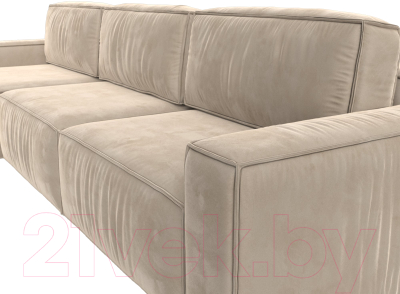 Диван угловой Лига Диванов Прага Классик лонг левый / 121060L