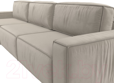 Диван угловой Лига Диванов Прага Классик лонг левый / 121068L