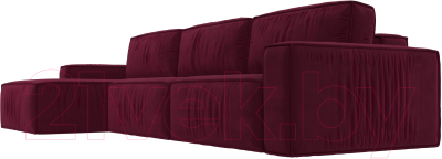 Диван угловой Лига Диванов Прага Классик лонг левый / 121069L