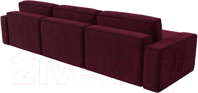 Диван угловой Лига Диванов Прага Классик лонг левый / 121069L