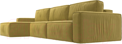 Диван угловой Лига Диванов Прага Классик лонг левый / 121070L