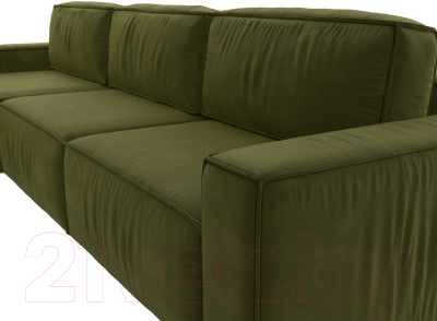 Диван угловой Лига Диванов Прага Классик лонг левый / 121071L