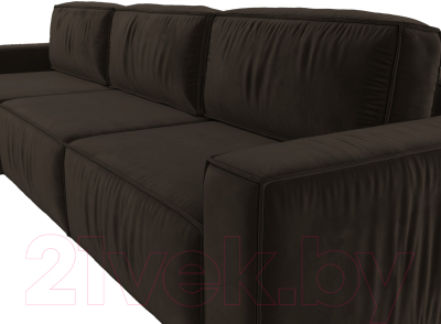 Диван угловой Лига Диванов Прага Классик лонг левый / 121073L