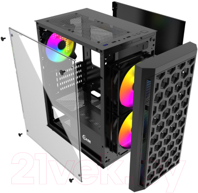 Корпус для компьютера Powercase Mistral T3B / CMIMTB-L3