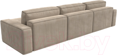 Диван угловой Лига Диванов Прага Классик лонг правый / 121060