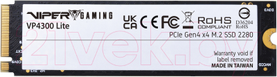 SSD диск Patriot VP4300 Lite (VP4300L1TBM28H)