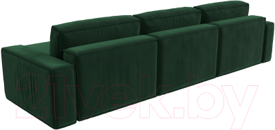 Диван угловой Лига Диванов Прага Классик лонг правый / 121063