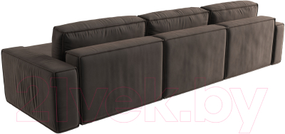 Диван угловой Лига Диванов Прага Классик лонг правый / 121064