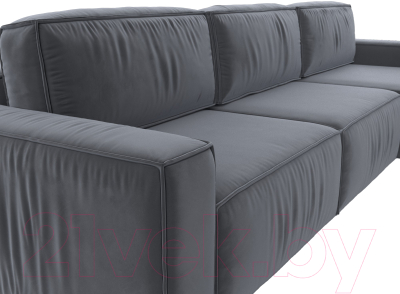 Диван угловой Лига Диванов Прага Классик лонг правый / 121065