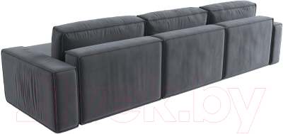 Диван угловой Лига Диванов Прага Классик лонг правый / 121065