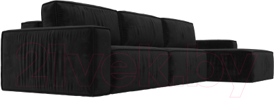 Диван угловой Лига Диванов Прага Классик лонг правый / 121067