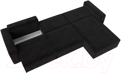 Диван угловой Лига Диванов Прага Классик лонг правый / 121067