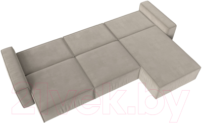Диван угловой Лига Диванов Прага Классик лонг правый / 121068