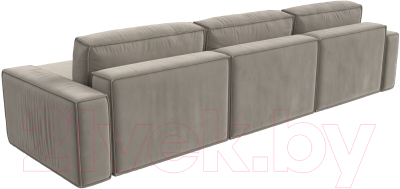 Диван угловой Лига Диванов Прага Классик лонг правый / 121068