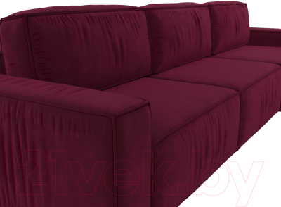 Диван угловой Лига Диванов Прага Классик лонг правый / 121069