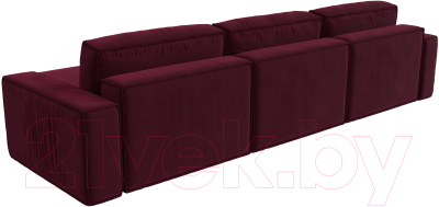 Диван угловой Лига Диванов Прага Классик лонг правый / 121069