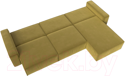 Диван угловой Лига Диванов Прага Классик лонг правый / 121070