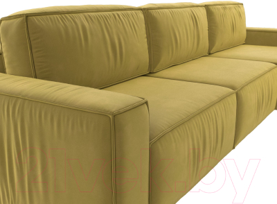 Диван угловой Лига Диванов Прага Классик лонг правый / 121070