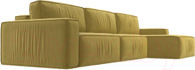 Диван угловой Лига Диванов Прага Классик лонг правый / 121070