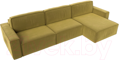 Диван угловой Лига Диванов Прага Классик лонг правый / 121070