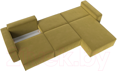 Диван угловой Лига Диванов Прага Классик лонг правый / 121070