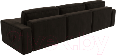 Диван угловой Лига Диванов Прага Классик лонг правый / 121073
