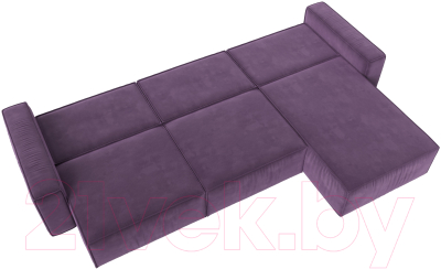 Диван угловой Лига Диванов Прага Классик лонг правый / 121074