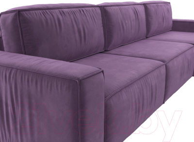 Диван угловой Лига Диванов Прага Классик лонг правый / 121074