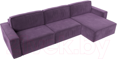 Диван угловой Лига Диванов Прага Классик лонг правый / 121074