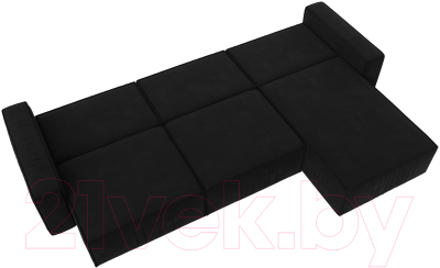 Диван угловой Лига Диванов Прага Классик лонг правый / 121076