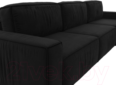 Диван угловой Лига Диванов Прага Классик лонг правый / 121076