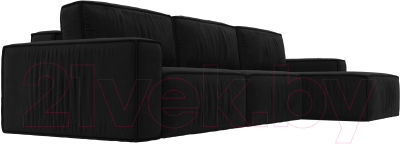 Диван угловой Лига Диванов Прага Классик лонг правый / 121076