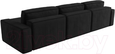 Диван угловой Лига Диванов Прага Классик лонг правый / 121076