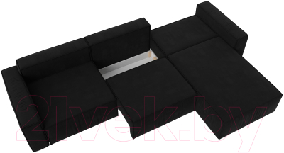 Диван угловой Лига Диванов Прага Классик лонг правый / 121076