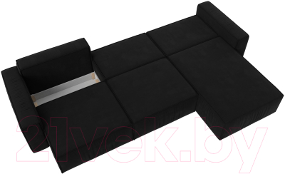 Диван угловой Лига Диванов Прага Классик лонг правый / 121076