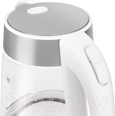 Электрочайник StarWind SKG2011 (белый/серебристый)