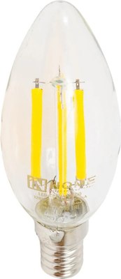 Лампа INhome LED-Свеча-Deco 12Вт 230В Е14 4000К 1350Лм / 4690612053677 - фото