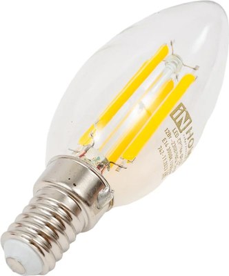 Лампа INhome LED-Свеча-Deco 12Вт 230В Е14 4000К 1350Лм / 4690612053677