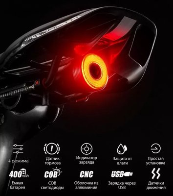 Фонарь для велосипеда RockBros Smart TL907Q50