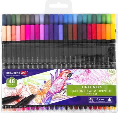 Набор капиллярных ручек Brauberg Art Classic / 144149 - фото