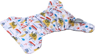 Подгузник многоразовый Крошка Я Кораблики / 9050629