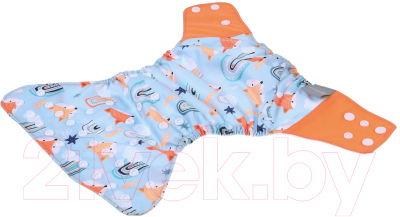 Подгузник многоразовый Крошка Я Лисички / 9050623