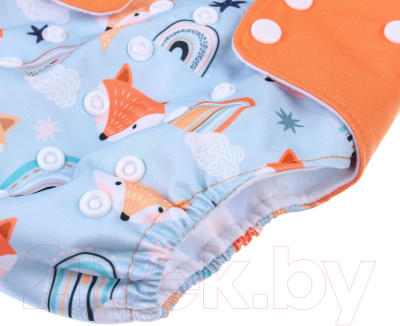 Подгузник многоразовый Крошка Я Лисички / 9050623
