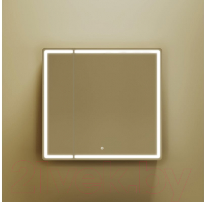 Шкаф с зеркалом для ванной Sancos Mirror MI80ECH