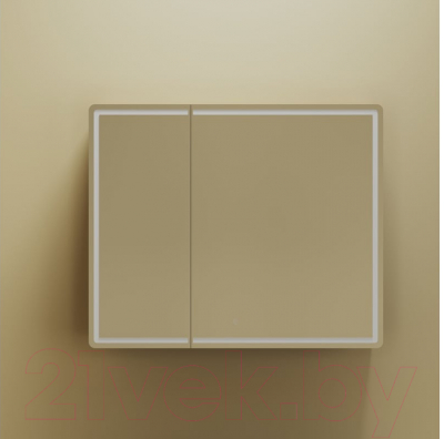 Шкаф с зеркалом для ванной Sancos Mirror MI90ECH