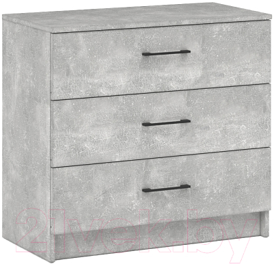 Комод Империал Чикаго 3 ящика - фото