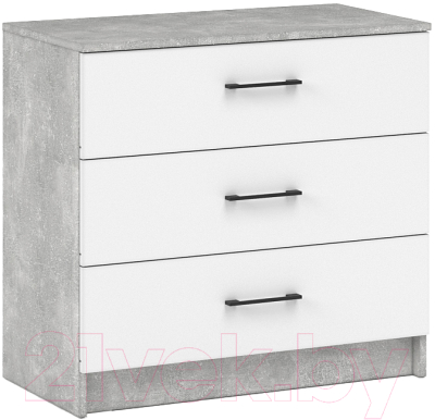 Комод Империал Чикаго 3 ящика - фото