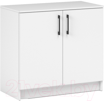 Тумба Империал Чикаго Вайт 2 двери - фото