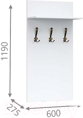 Вешалка для одежды Империал Лацио 60